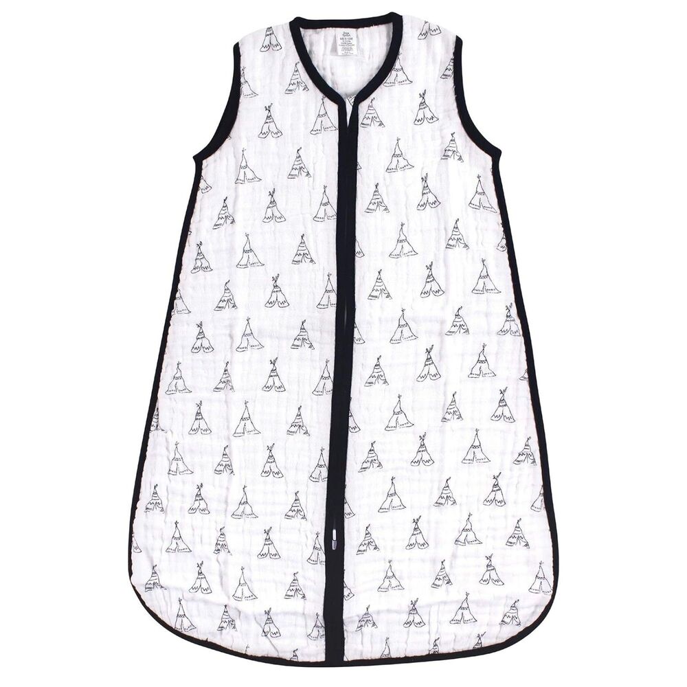 Yoga Sprout Muslin Wearable Sleeping Bag Teepee 0-6 Months 100% Cotton